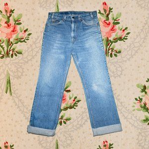 70s Levi’s orange tab 517 jeans
